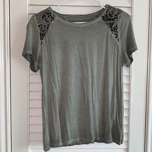 AE Soft and Sexy Light Green Top